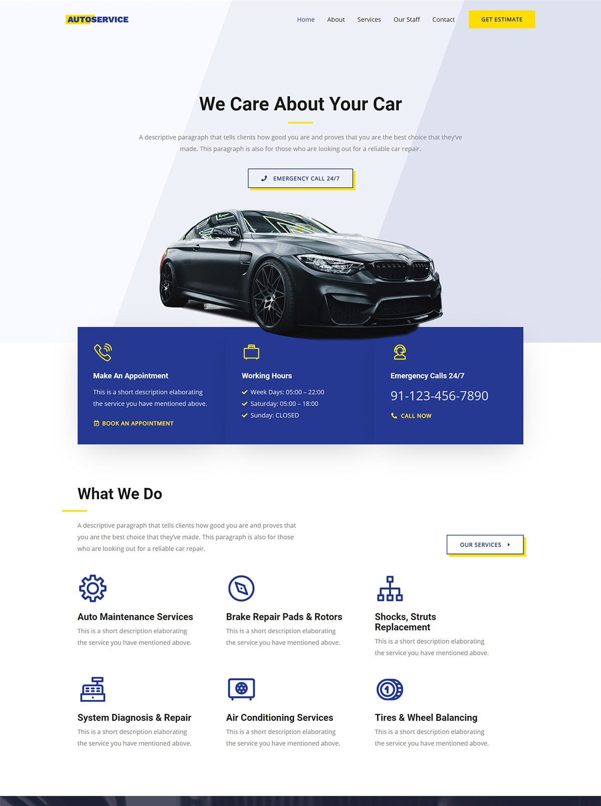 AUTOSERVICE- Car Repair Services