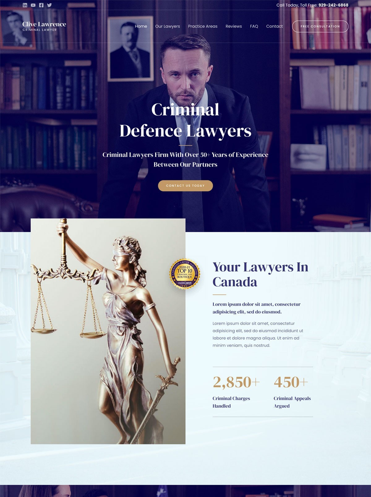 Clive Lawrence- Criminal Lawyer