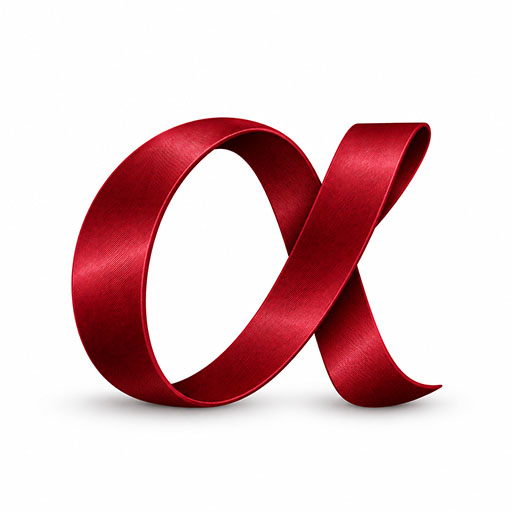 BWS Alpha Maroon Ribbon